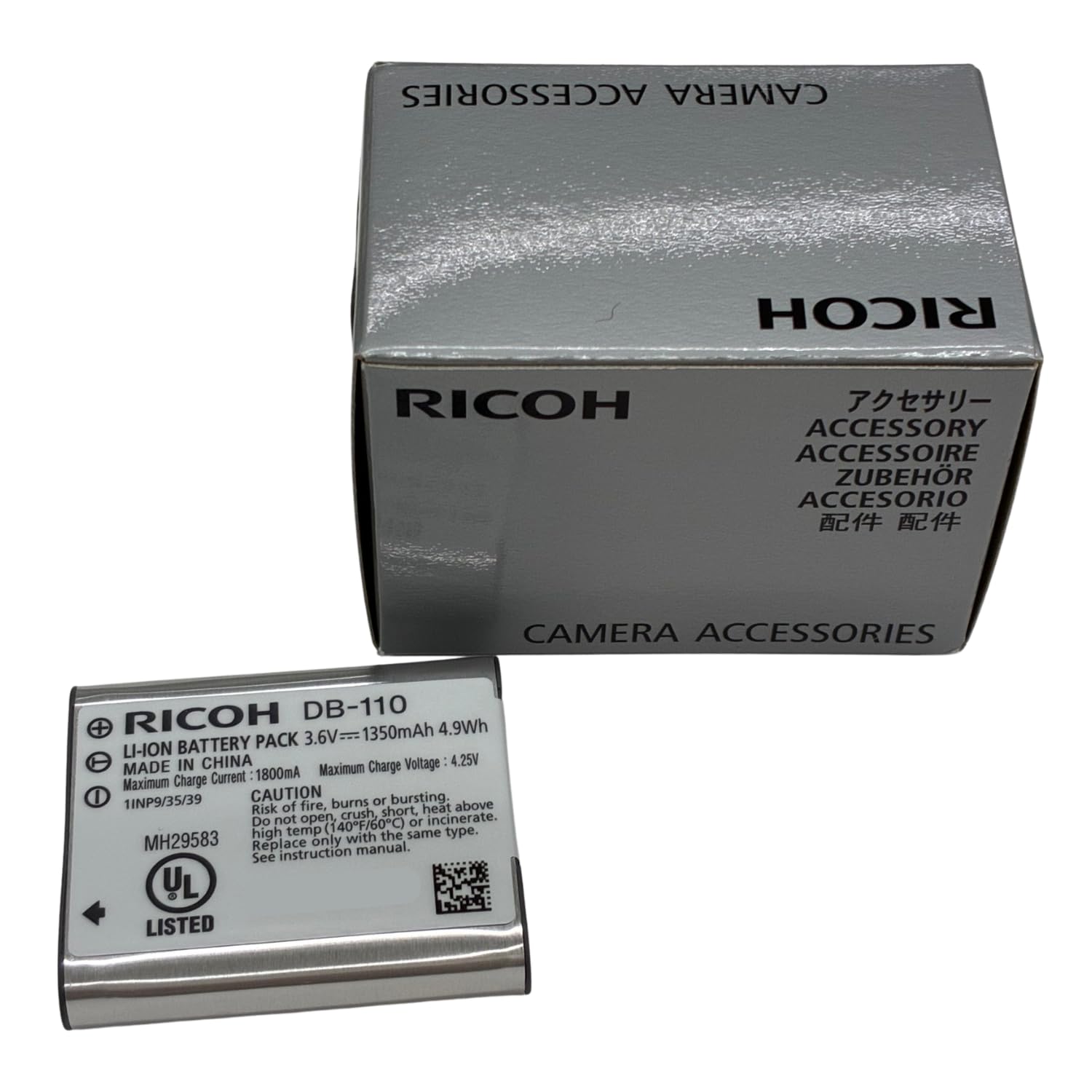 RICOH DB-110 リチウムイオンバッテリー GR IIIx/WG-7対応 RICOH DB-110 リチウムイオンバッテリー GR IIIx/WG-7対応