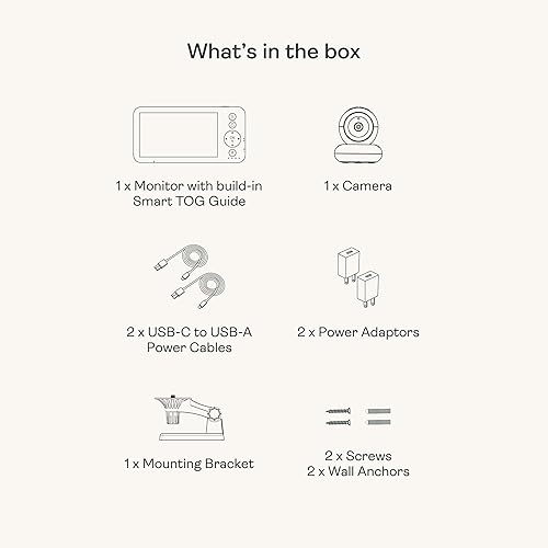 Miniatura 9 de ergoPouch Monitor de bebé Drift Home y guía inteligente TOG - Monitor sin Wi-Fi con seguimiento del sueño, luz nocturna y guía inteligente de