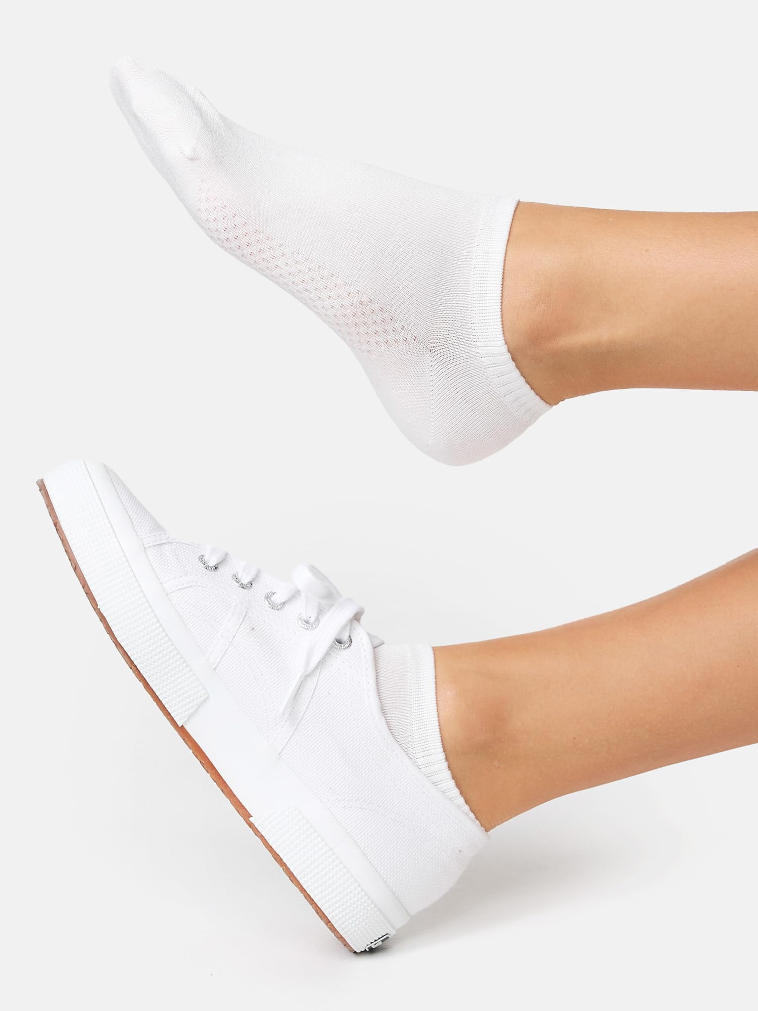 Nur Die Sneakersy Kobiety Bambus Sneaker Socke 2er Pack Damen Kaum Sichtbar Bambussocken Weich