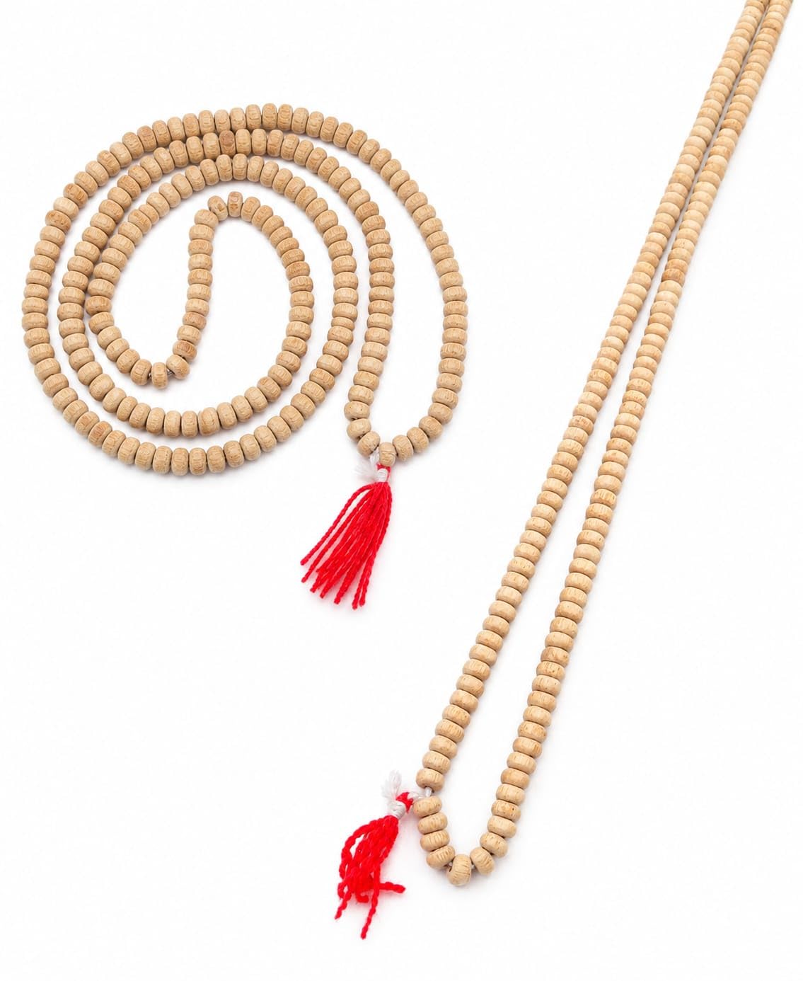 SHREE SHYAM ENTERPRISES Tulsi Kanthi Mala for Meditation, Jaap and Pooja, Unisex, Silver Metal, Standard Size, from Vrindavan Dham-picture-10