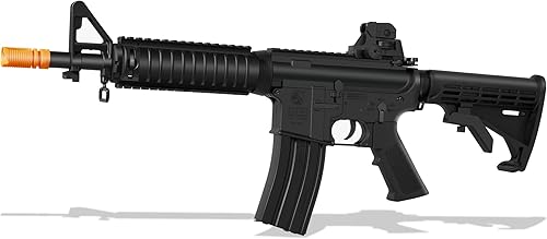 EMERBU EMERBU - Pistola de bolas de gel de grado profesional M4A1 actualizado por EMERBU  Cuerpo de metal y nailon  Alta potencia de 11.1 V  Juego