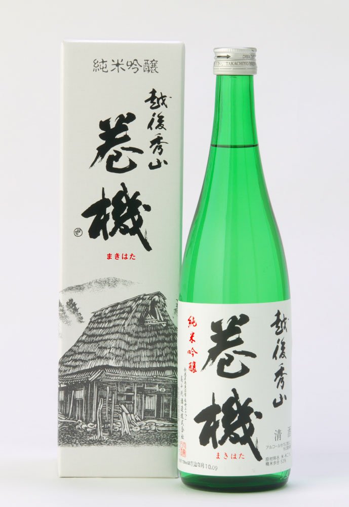Amazon.co.jp: 高千代 巻機 純米吟醸 720ml : 食品・飲料・お酒