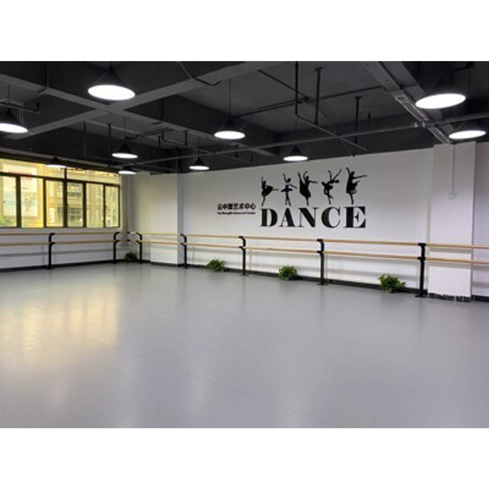 Barre de ballet, bâton de danse réglable, barre de ballet, barre de danse réglable debout, barre de ballet à double couche montée au sol, bâton de danse portable for enfants adultes, danse à domicile,