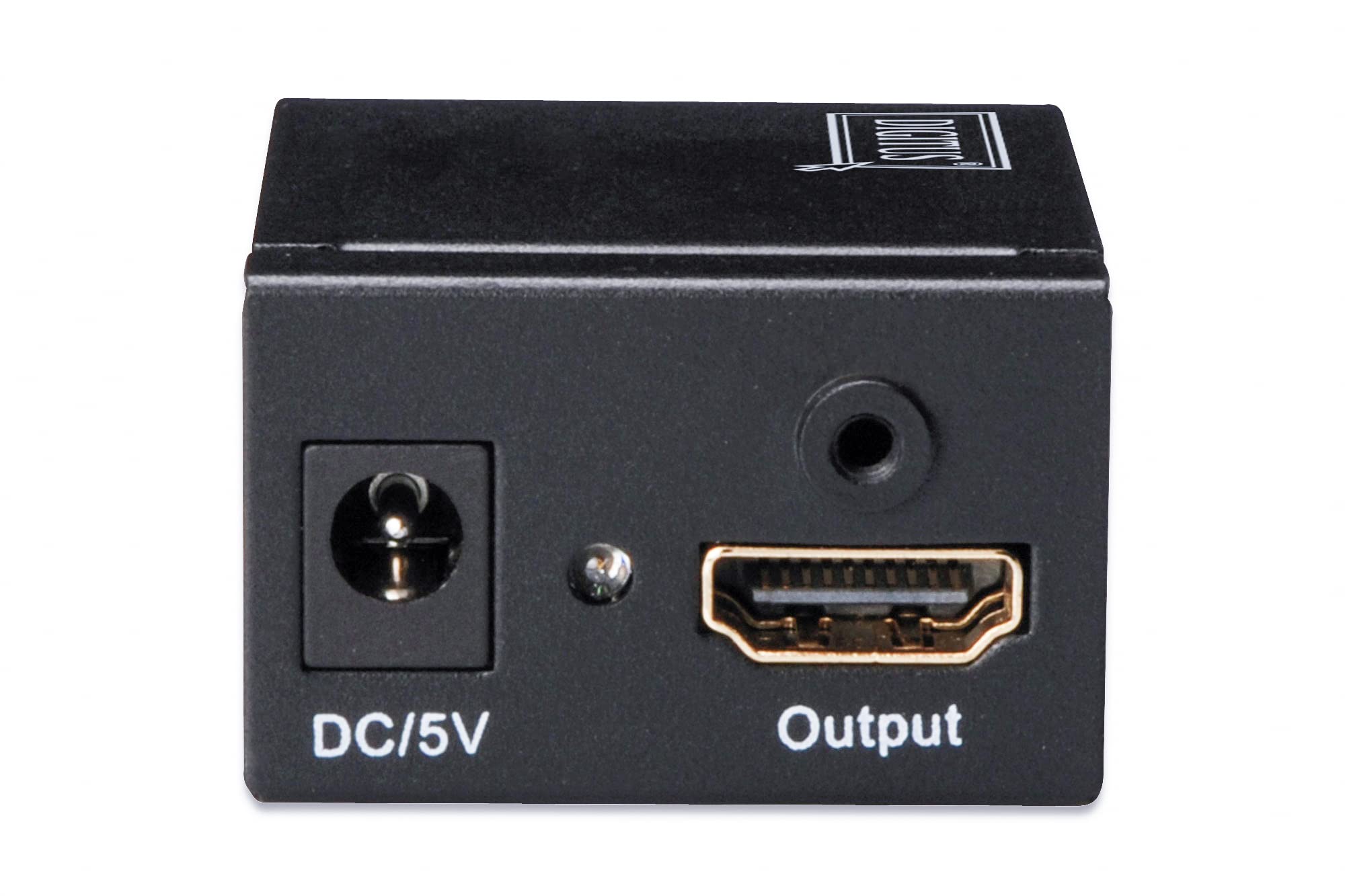 DIGITUS DS-55901 Repetidor HDMI, Full HD (HDTV: 1920 x 1080p) Máx 35 m, Extensor, amplificador de señal, HDCP, LPCM, DTS Digital, Dolby Digital, DTS-HD, Dolby True HD, Alimentación: 5 V CC