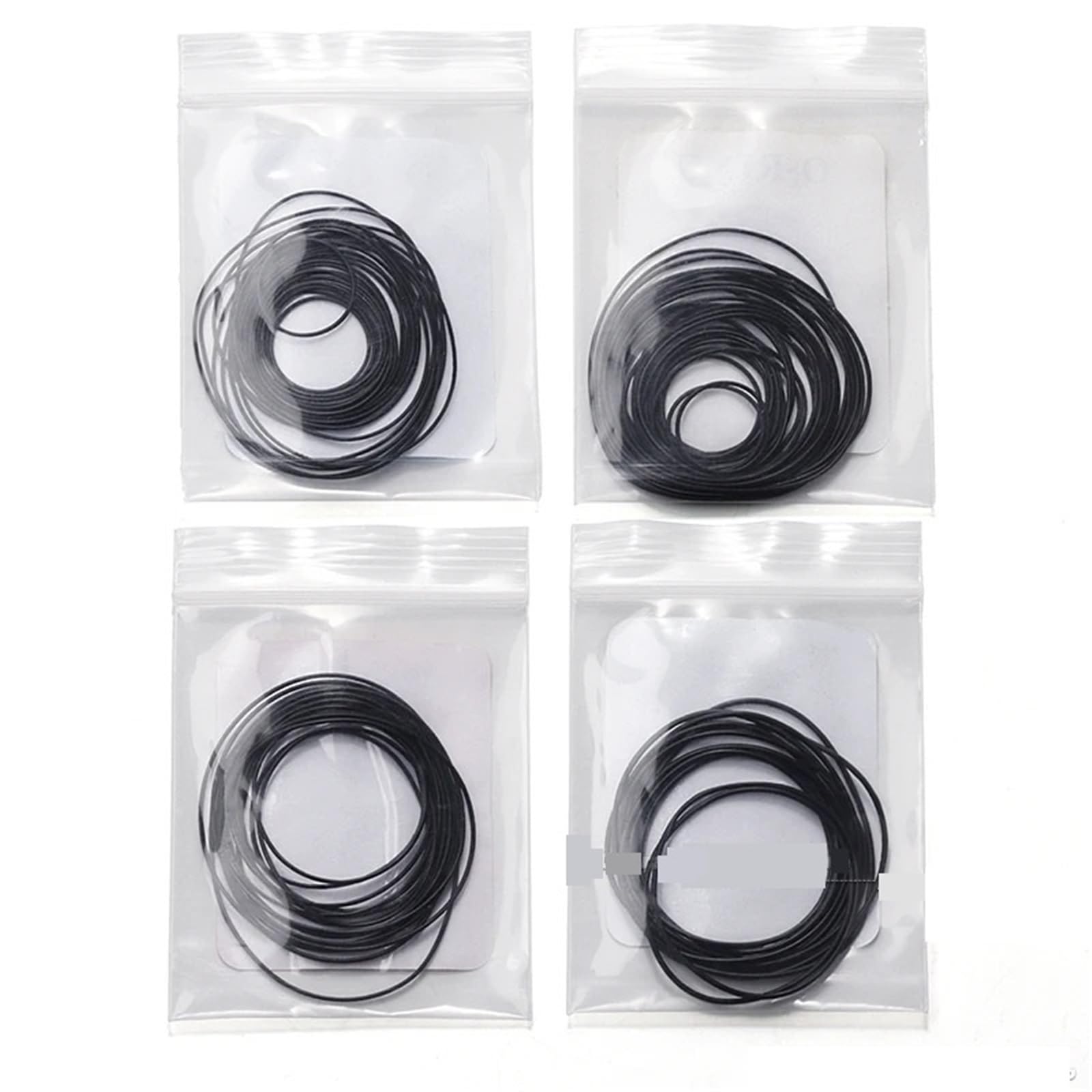 Maryear 0.5Mm O-Ring O Ring Watch Gasket 4Pcs Waterproof Watch Gasket 0.5/0.6/0.7/0.8Mm O-Ring Rubber(0.5Mm O-Ring)