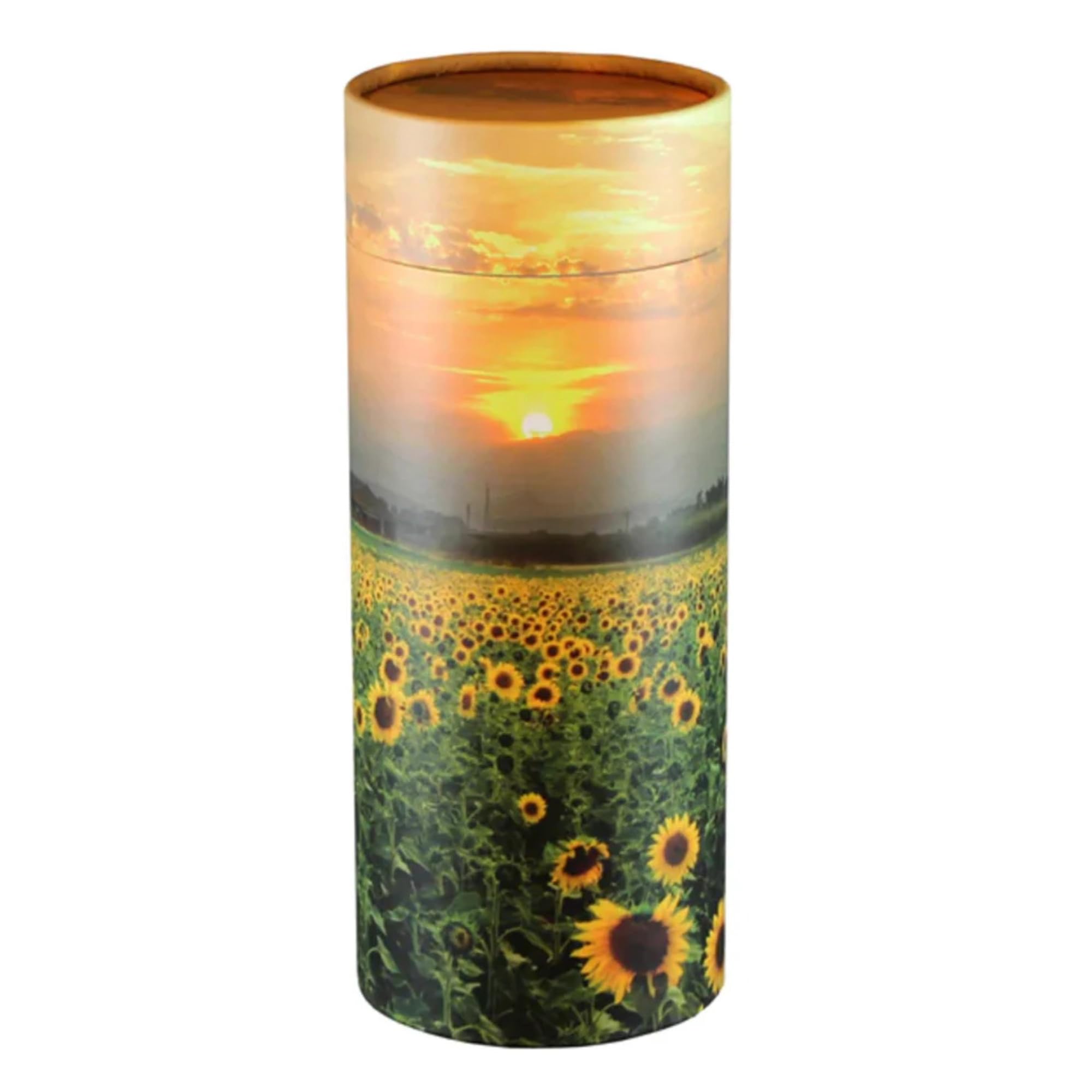 Serenity Urns Large Scatter Tube Ashes Cremation Scatter Tube Adult Pet Male Female Child (Sunflower)