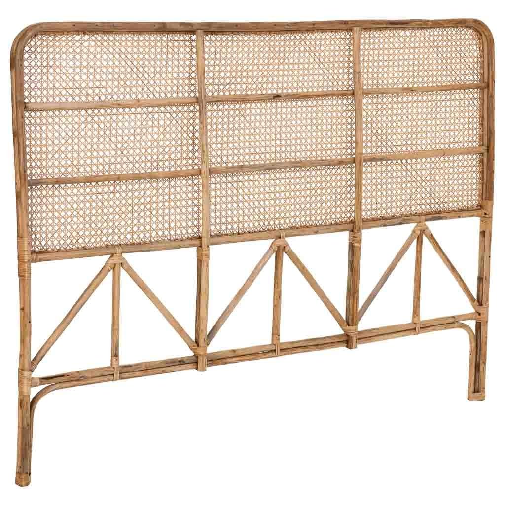 WANDERLUST DECO Cabecero de cama de caña 178x02x127h cm