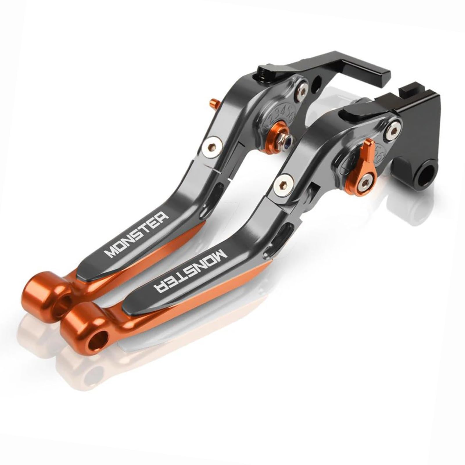 Levier d'embrayage moto pliable et extensible pour Ducati Monster M750 de 1995 à 2002