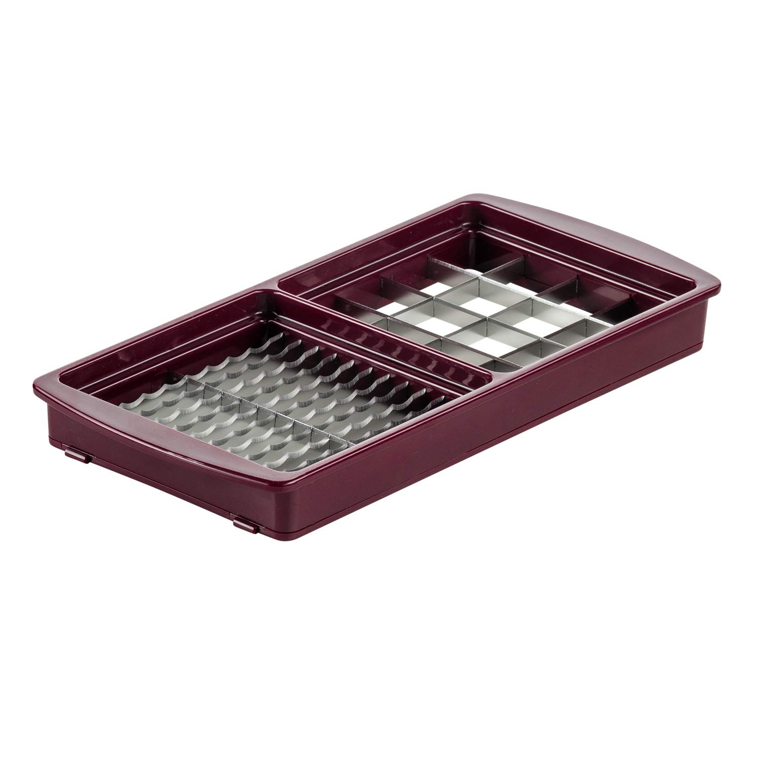 Genius Nicer Dicer Plus | Mandoline 18 en 1 Multifunction Professionelle | Trancheuse | couper- / râpé- / éplucher- / cubes- / bâtonnets- / quartier- / manger- / stocker- / légumes | slicer | cuisine