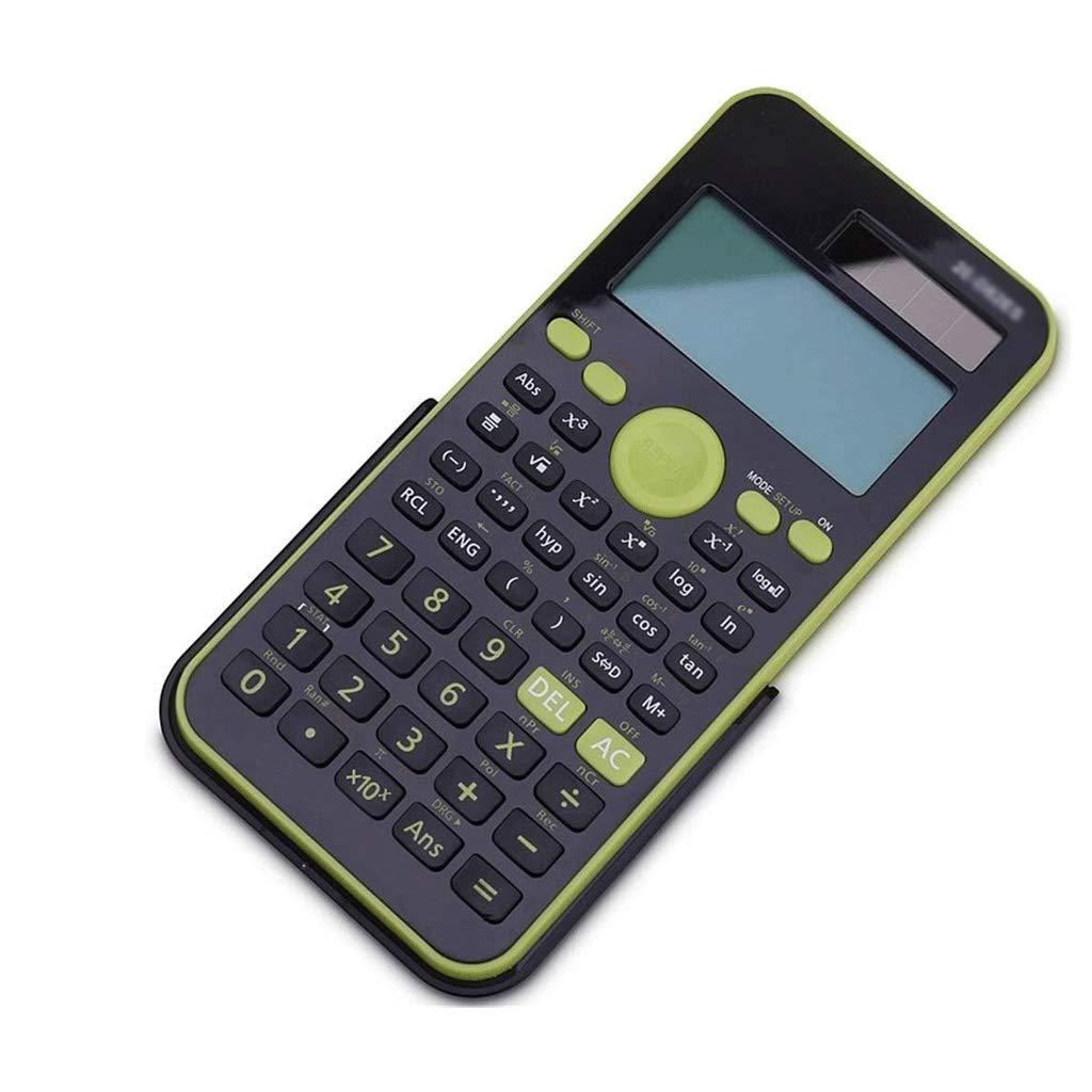 JFDBGU Scuola e casa Calcolatrice Combo Pack Include calcolatrice scientifica e Solar Powered Calculator Funzione Standard