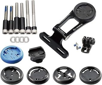 Wreckmount DEDAVINCI  + GP Deda Vinci Shredless DCR Stem Type   Combo Mount Compatible with 10 Brand Model DEDAVINCI  + GP Compatible with Garmin Cat Eye Pioneer Leather in Wahoo Brighton Giant Explorer Sigma Polar Gopro HERO