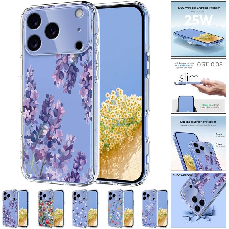 Coque silicone floral iPhone XR transparente et antichoc