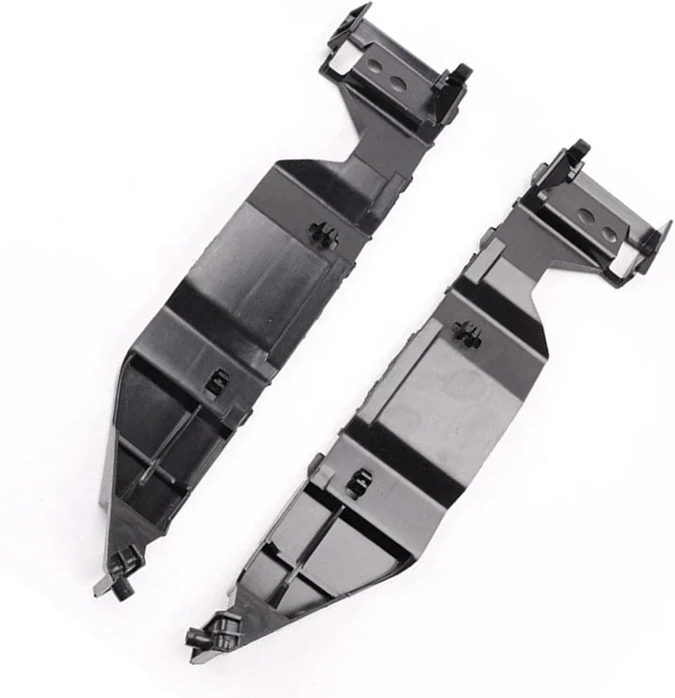 1Pair Fit for Suzuki Swift 2005-2011 Black Front Bumper Holder Bracket Replacement Left & Right #71731-63J00 Easy Installation