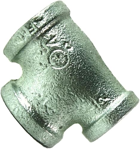 Miniatura 3 de MaxLLTo Reemplazo 3/4 pulgadas x 1/2 pulgada x 3/4 pulgadas acero galvanizado reductor t para fontanería Thrifco 5217074