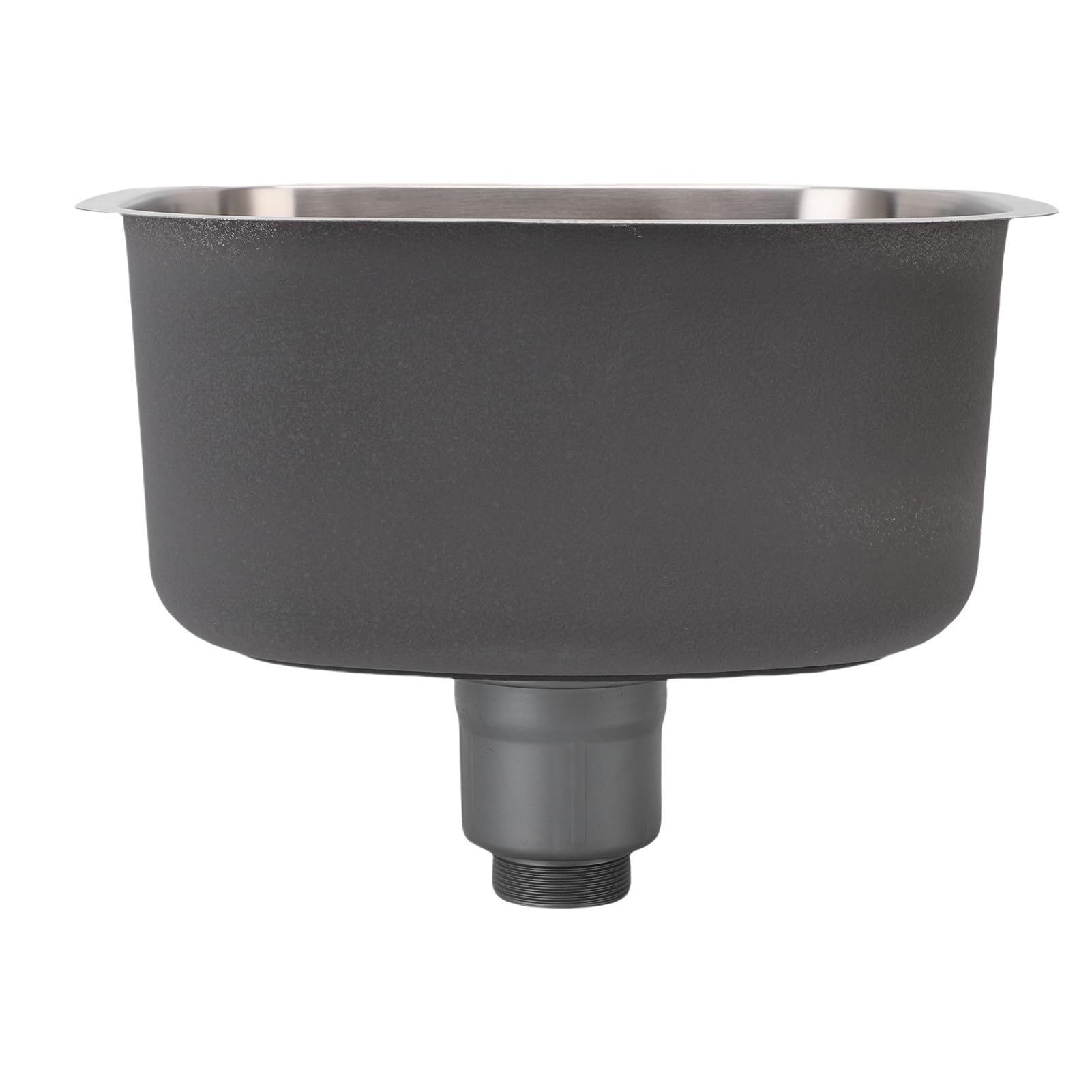 Cocoarm Fregadero de Cocina de un Seno Fregadero bajo Encimera de Acero Inoxidable 304 38,5 X 32,5 X 18, Cm Lavabo Rectangular Integrado para Cocina, Bar, Baño, Lavado Diario