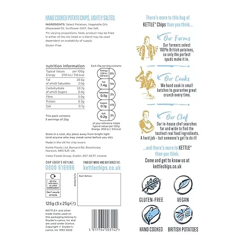 Miniatura 3 de Hervidor de patatas fritas cocidas a mano, caja variada, 48 x 0.88 oz