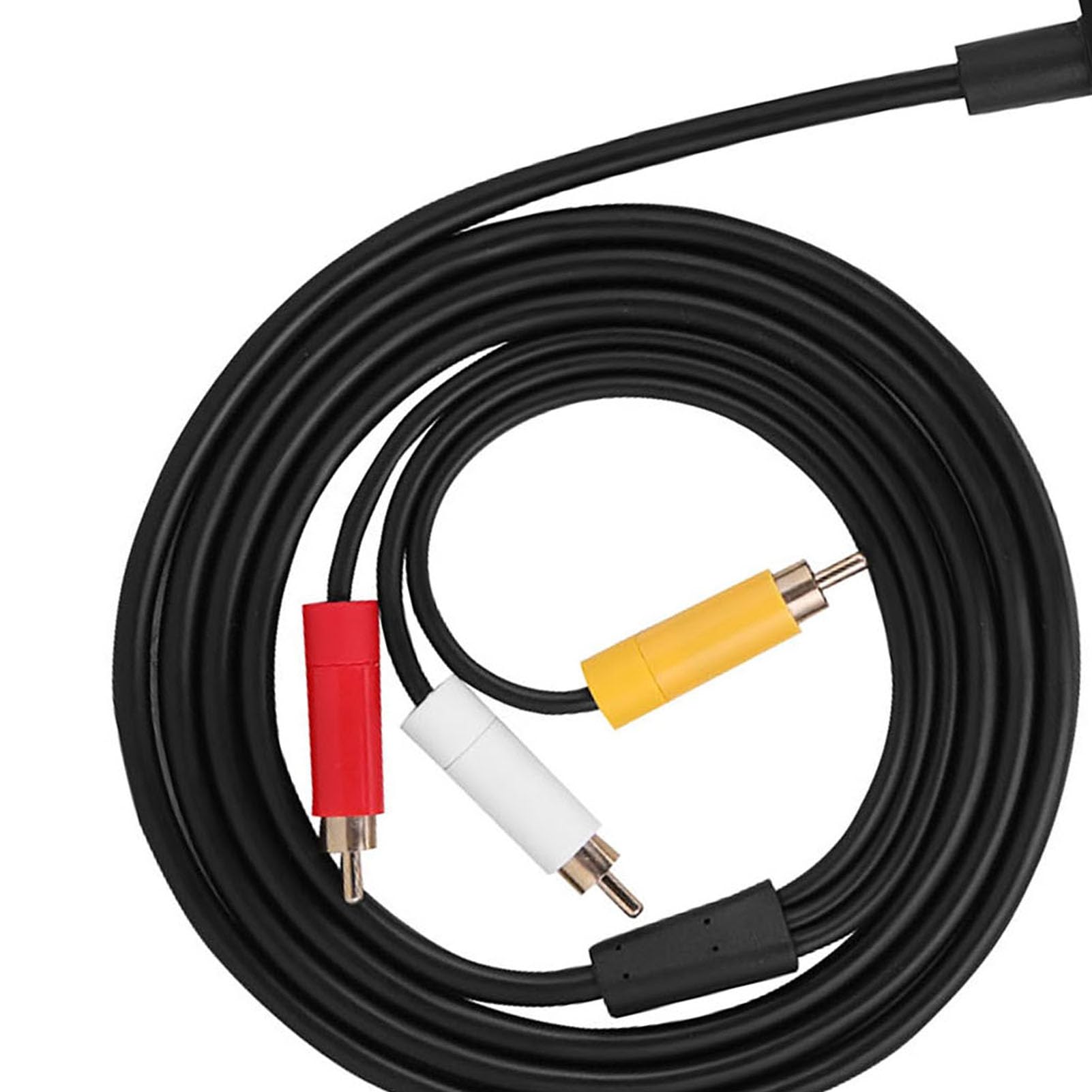 Dioche 360 Av Cable 360 Cable de Alimentación Abs 1,8 M Cfor OMPonent Abs Tv Cable Av Cable para o Video Cable para 360 Slim
