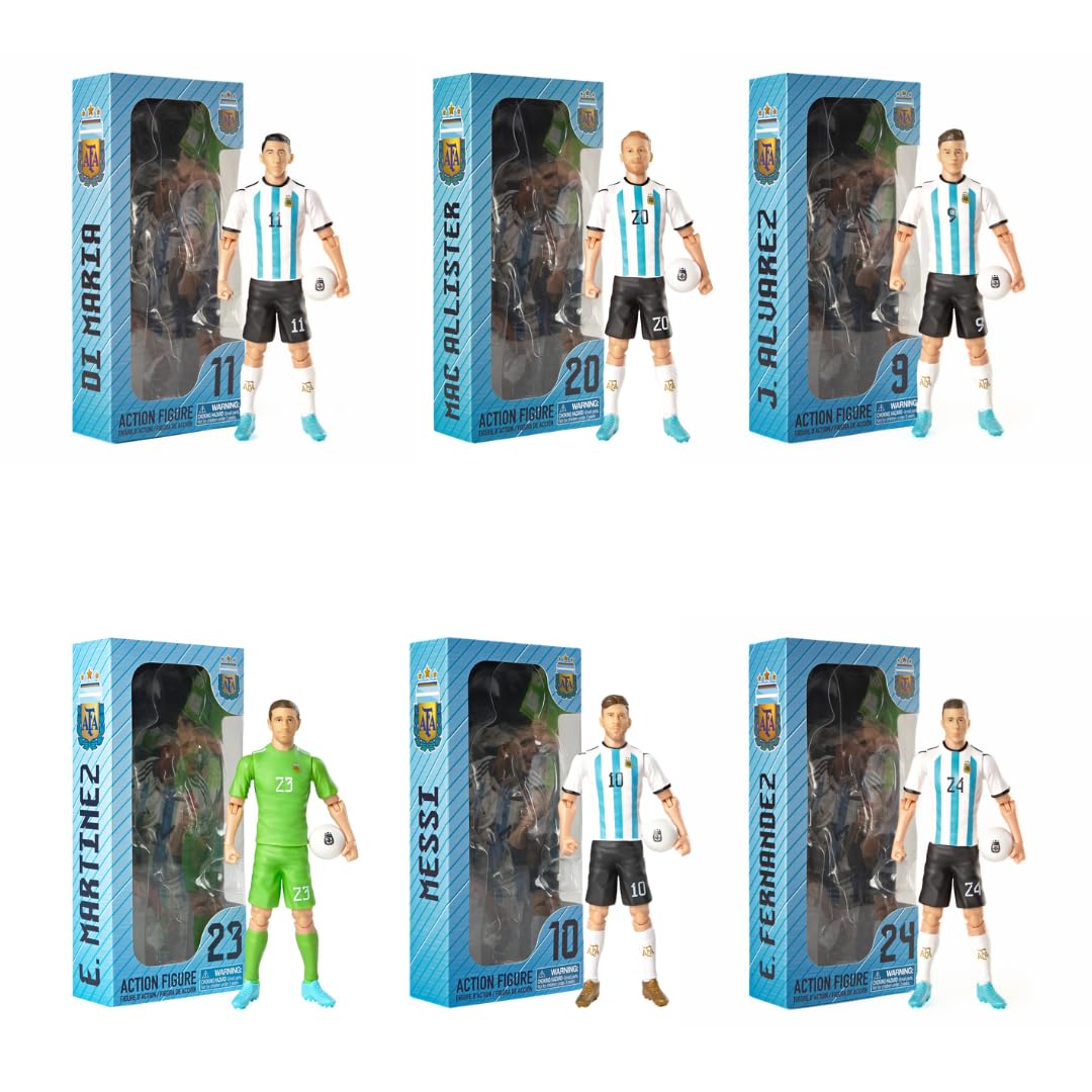 Sockers Banbo Toys Argentine F.A. Team Collection - 6 Players