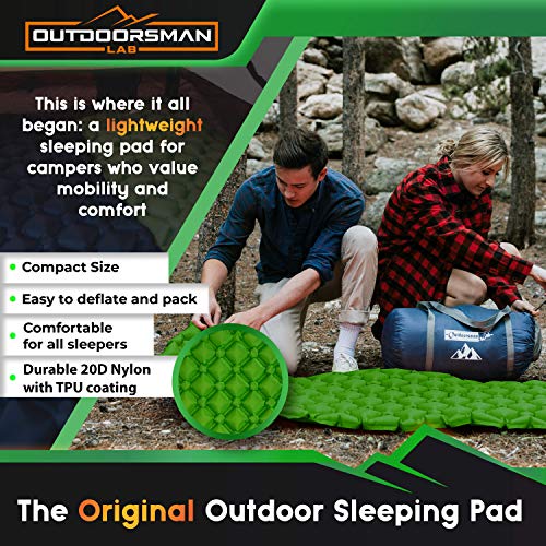 backpacking sleeping pad sleep on in a tent