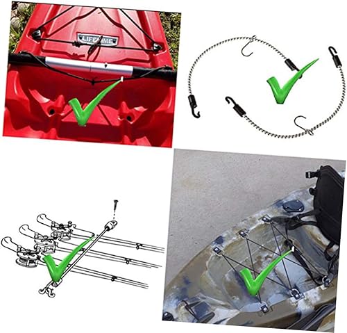 Miniatura 7 de Toddmomy 3 unids pirata espadas cabestrillo bungee equipaje hilo de poliéster fuerte elasticidad cuerda kayak cuerda elástica equipo kayak cuerda