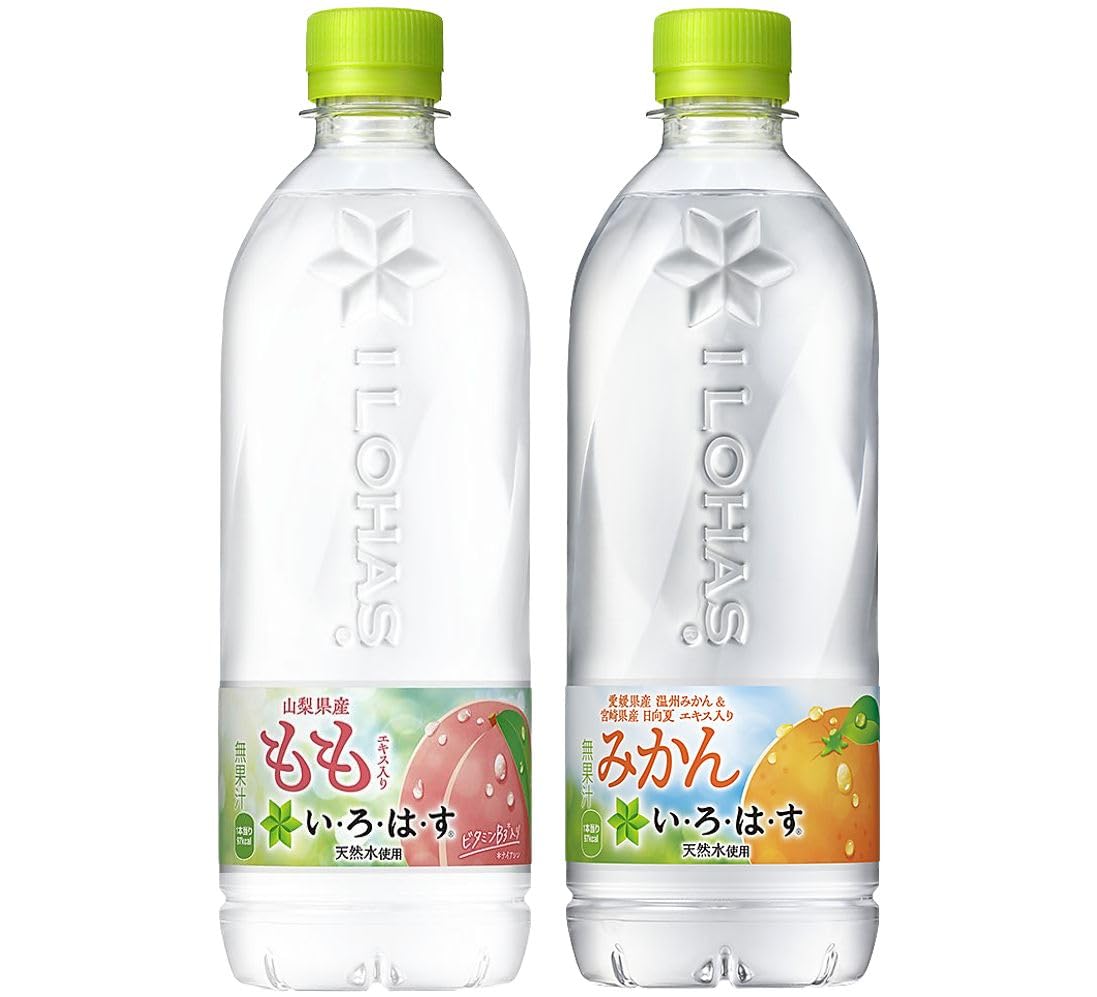 Amazon.co.jp: い・ろ・は・す 2種アソートセット 540ml いろはす