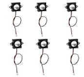 ALAMSCN 6PCS 3 Watt 8 Ohm Speaker Mini Speaker Micro 8ohm 3w Loundspeaker with JST-PH2.0 Interface for Arduino Small Electronic Projects