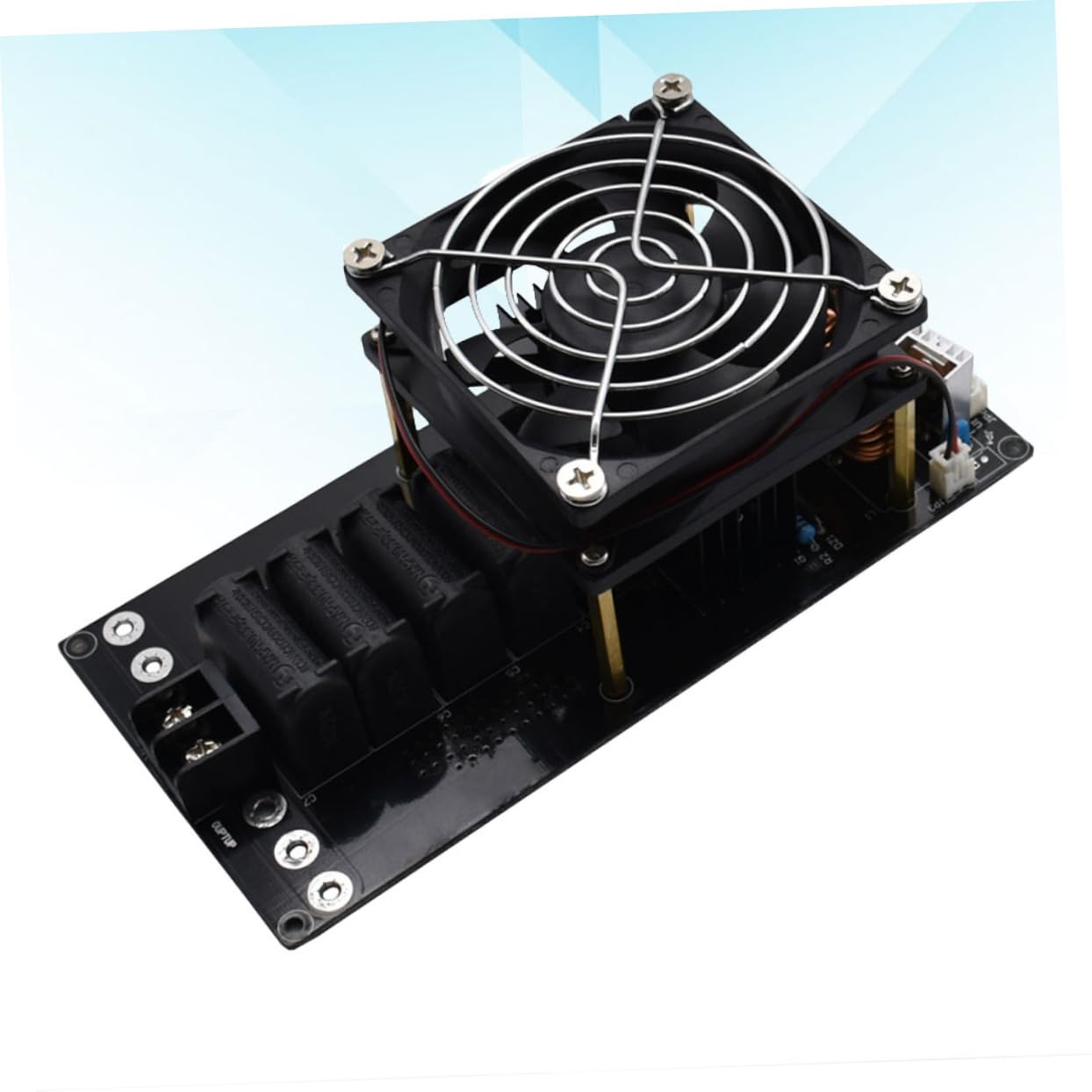Uonlytech 1000W Induction Heating Board Module Low Voltage Driver Heater with Fan Static Heat Sink for Efficient Heating for DIY Projects