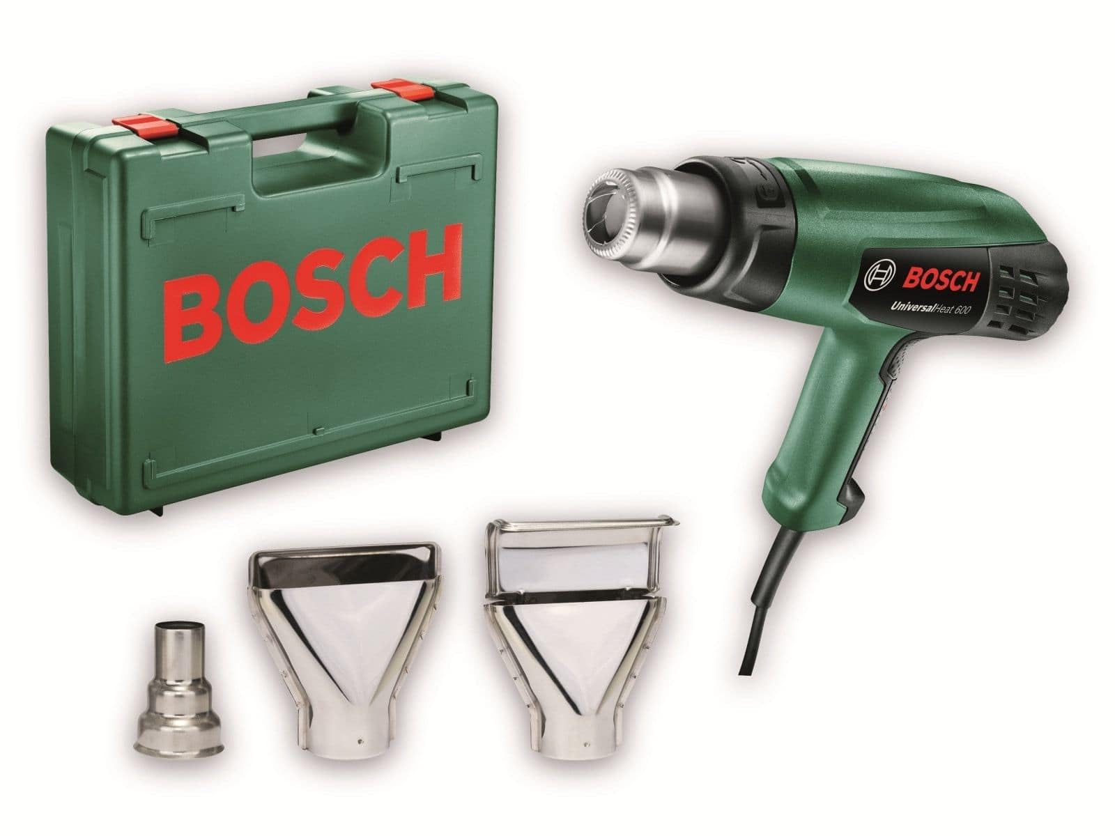 Bosch 06032A6102 Universal Heat 600 Défroisseur à air chaud avec accessoires 1800 W