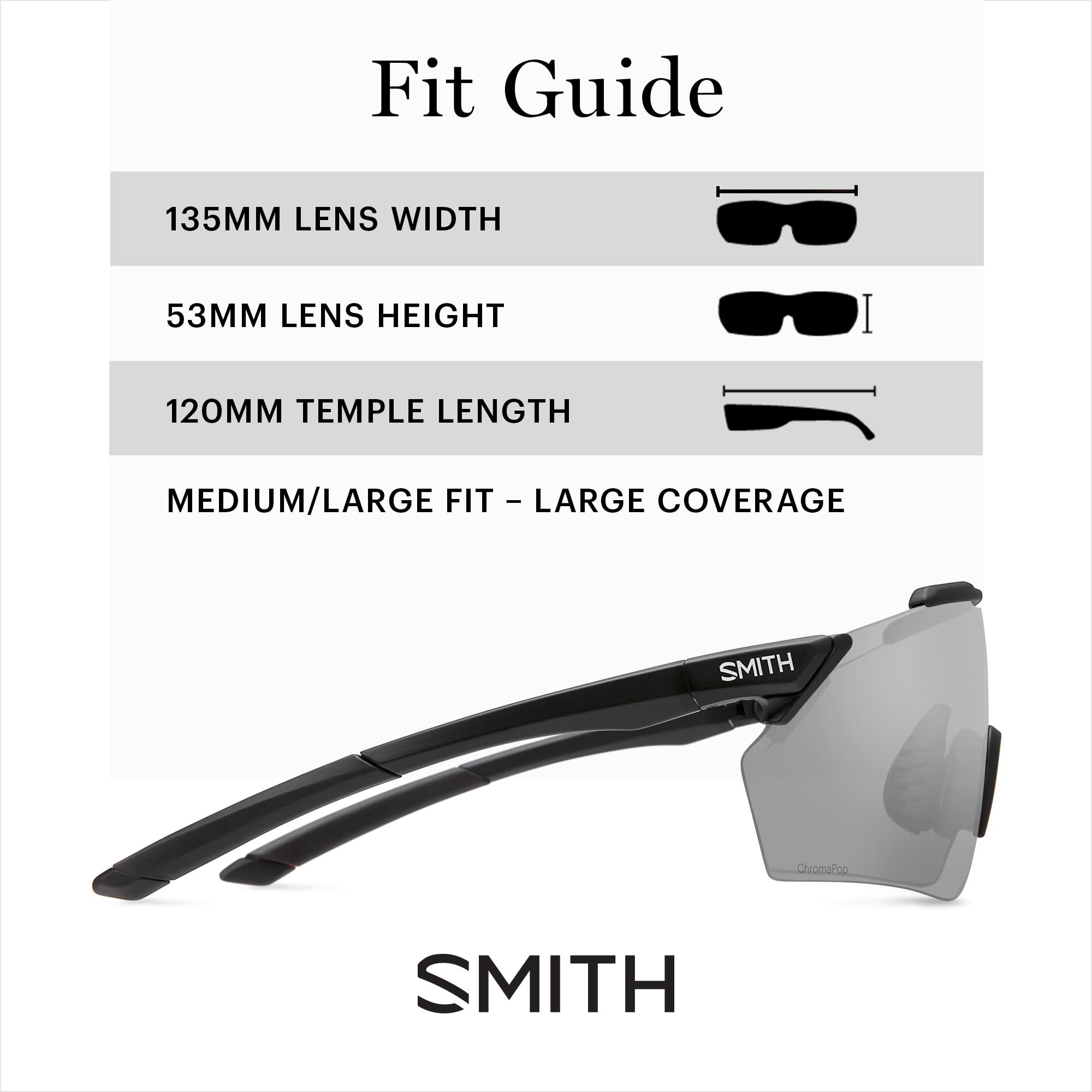 SMITH Ruckus Sunglasses – Shield Lens Performance Sports