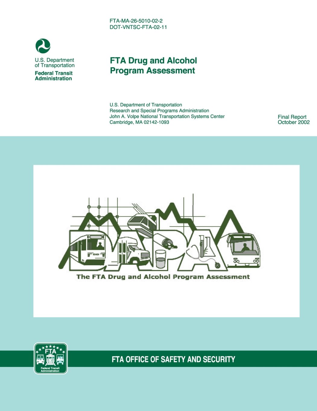 FTA Drug and Alcohol Program Assessment