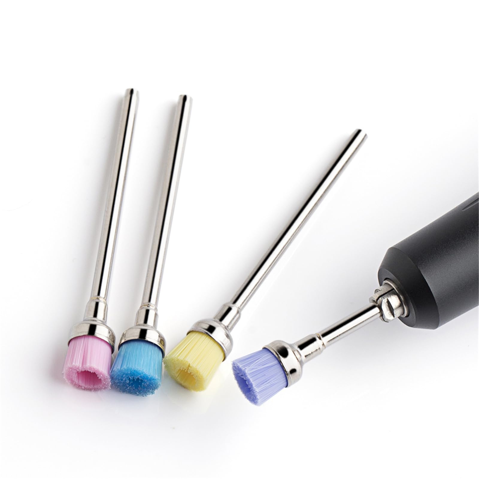 Acycoin2A 5PCS Nail Drill Bit Cleaning Brushes for Nail Electric Drilling Machine Cutter Dust Remover Nail Art Tool - Image 3