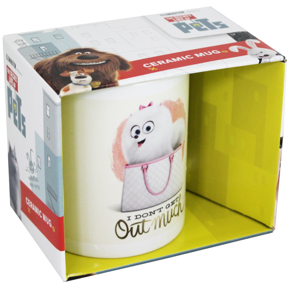 The Secret Life Of Pets Pyramid International (Gidget) Official Boxed Ceramic  Coffee/Tea Mug, Multi-Colour, 11 oz/315 ml - BigaMart