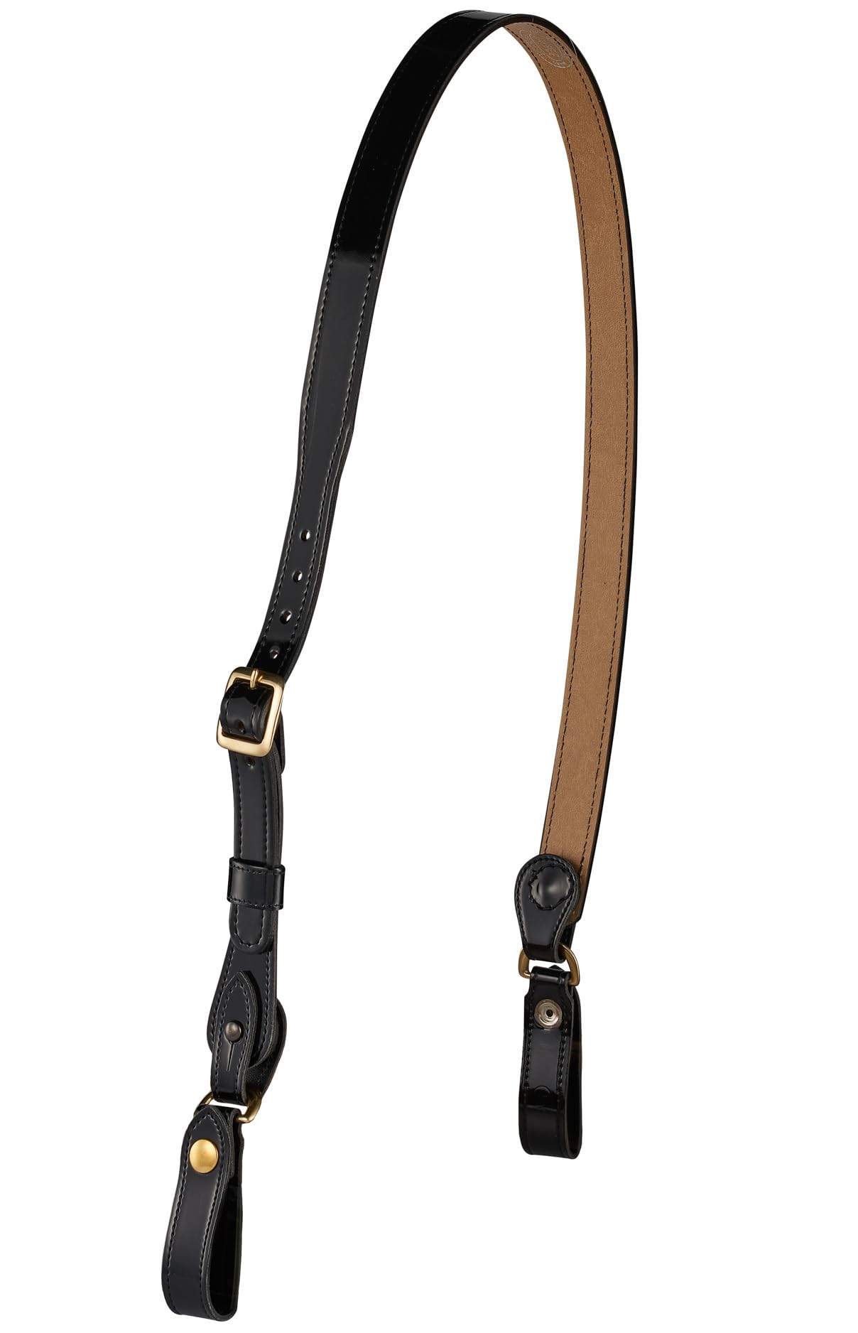 JAY-PEE Sam Browne Shoulder Strap 1 1/4 inch Leather Cross Strap Includes 2