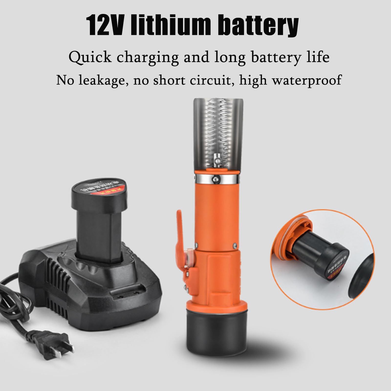 Squamatore Elettrico Per Pesci Da 125 W, Squamatore Dinamico Per Pesci Senza Fili, Con Batterie Ricaricabili Da 2200 MAh, Velocità 7500 Giri/min, Per Utensili Per La Pulizia Del Pesce Chef&Home