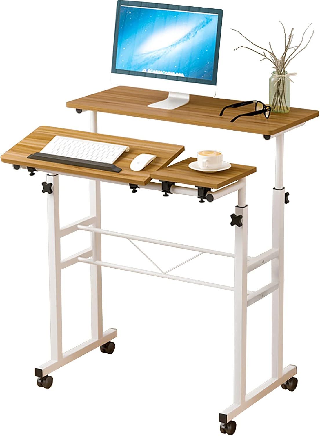 完売 Kingdely パソコンデスク ベッドテーブル Pcデスク 手動昇降伸縮式 天板角度調整 幅80cm 1cm 奥行き40cm キャスター付き サイド収納付き モニターアーム取付対応 机 テレワーク 勉強 看病 介護 80cm 中古デスクトップパソコン モニターなし 完売 Kingdely パソコンデスク ベッドテーブル Pcデスク 手動昇降伸縮式 天板角度調整 幅80cm 1cm 奥行き40cm キャスター付き サイド収納付き モニターアーム取付対応 机 テレワーク 勉強 看病 介護 80cm 中古デスクトップパソコン モニターなし