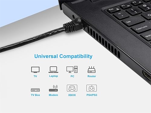 Miniatura 6 de Monoprice Cable de conexión Ethernet 102288 Cat6 - Cable de red de Internet - RJ45 trenzado 550 Mhz UTP cable de cobre puro desnudo 24 AWG 1 pie