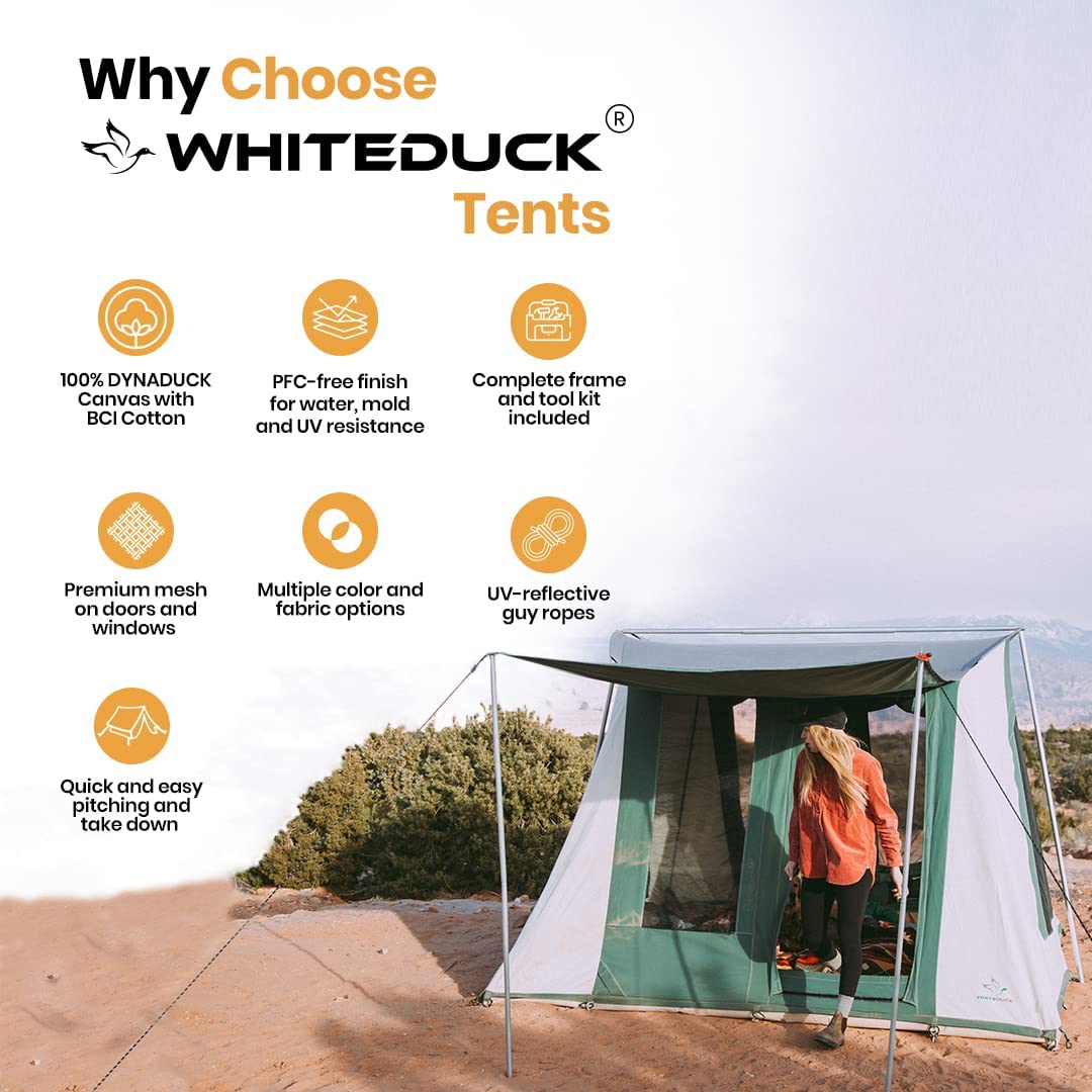 Amazon.co.jp: WHITEDUCK PROTA 4シーズン防水 キャンバスキャビン