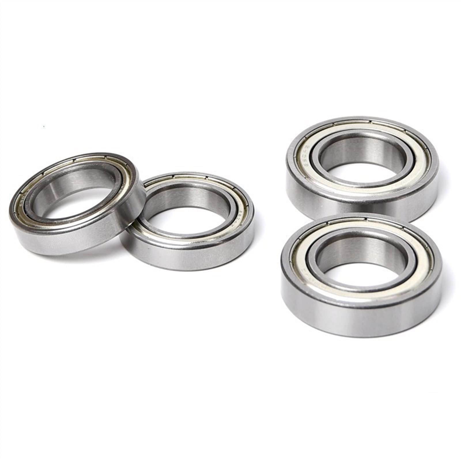 6800 6801 6802 6803 6804 6805 6806 6807-2RS ZZ Roulements à billes scellés en caoutchouc blindés en métal à paroi mince (5pcs, 6806zz 30x42x7mm)