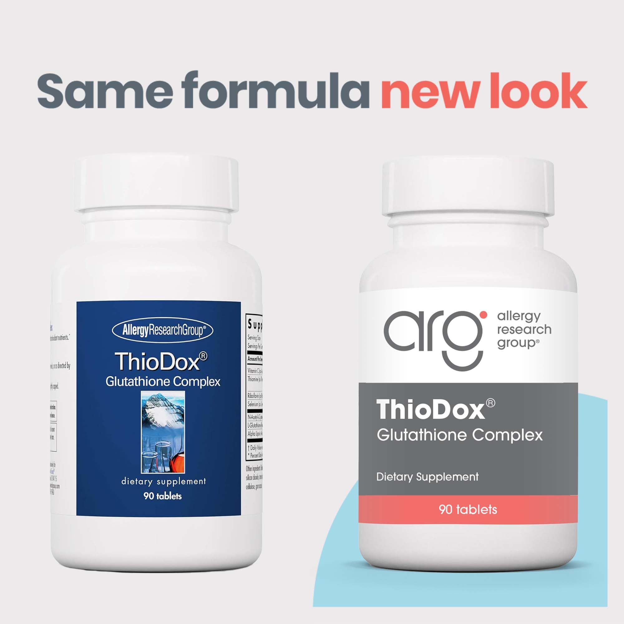Amazon.com: Allergy Research Group ThioDox Supplement - Glutathione Complex,  L-Glutathione with Vitamin C, NAC, Alpha Lipoic Acid, Tablets