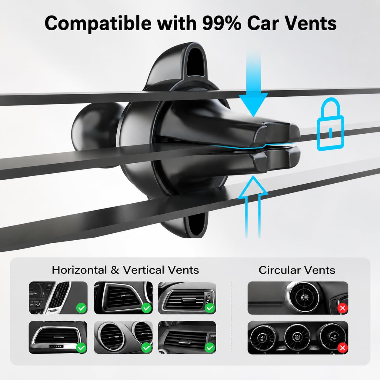 Amazon.com: APPS2Car Garmin GPS Car Mount, 17mm Ball Air Vent