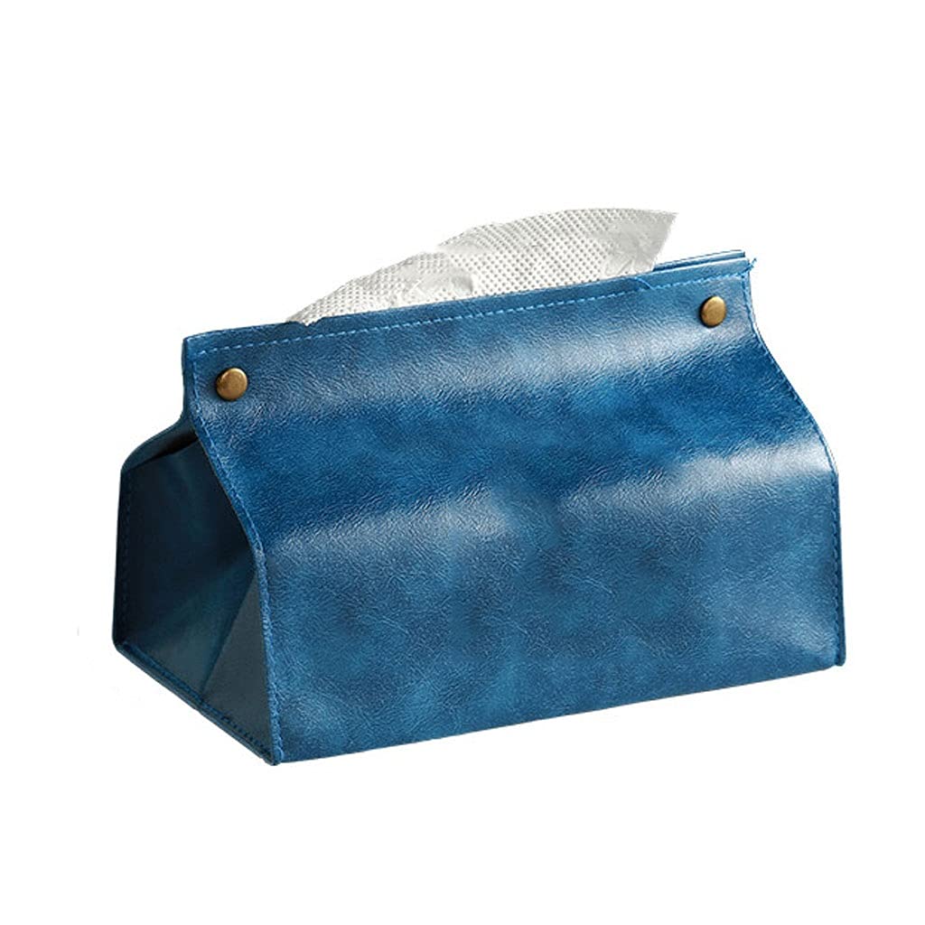 rectangular tissue box cover, Tissue Box Holder Leather Tissue Box Creative Design Tissue Box
