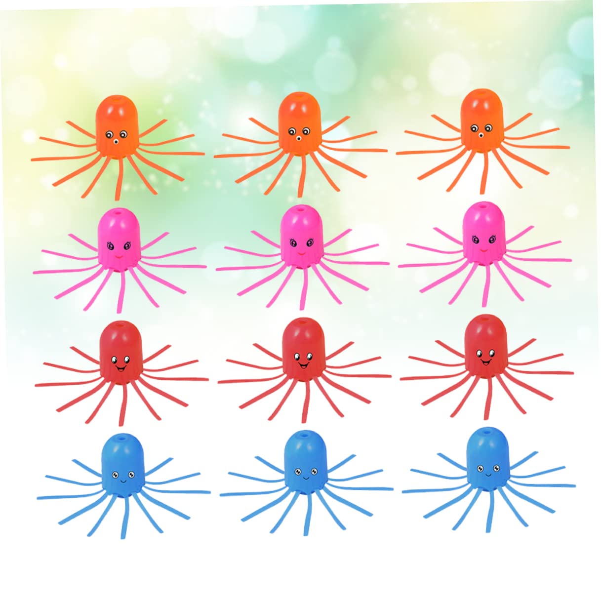 BESPORTBLE 16pcs Jellyfish Swimming Floats Fun Educational Science for Ages and Up Random Color Interactive Swimming Accessory for Playtime and Learning Random Color