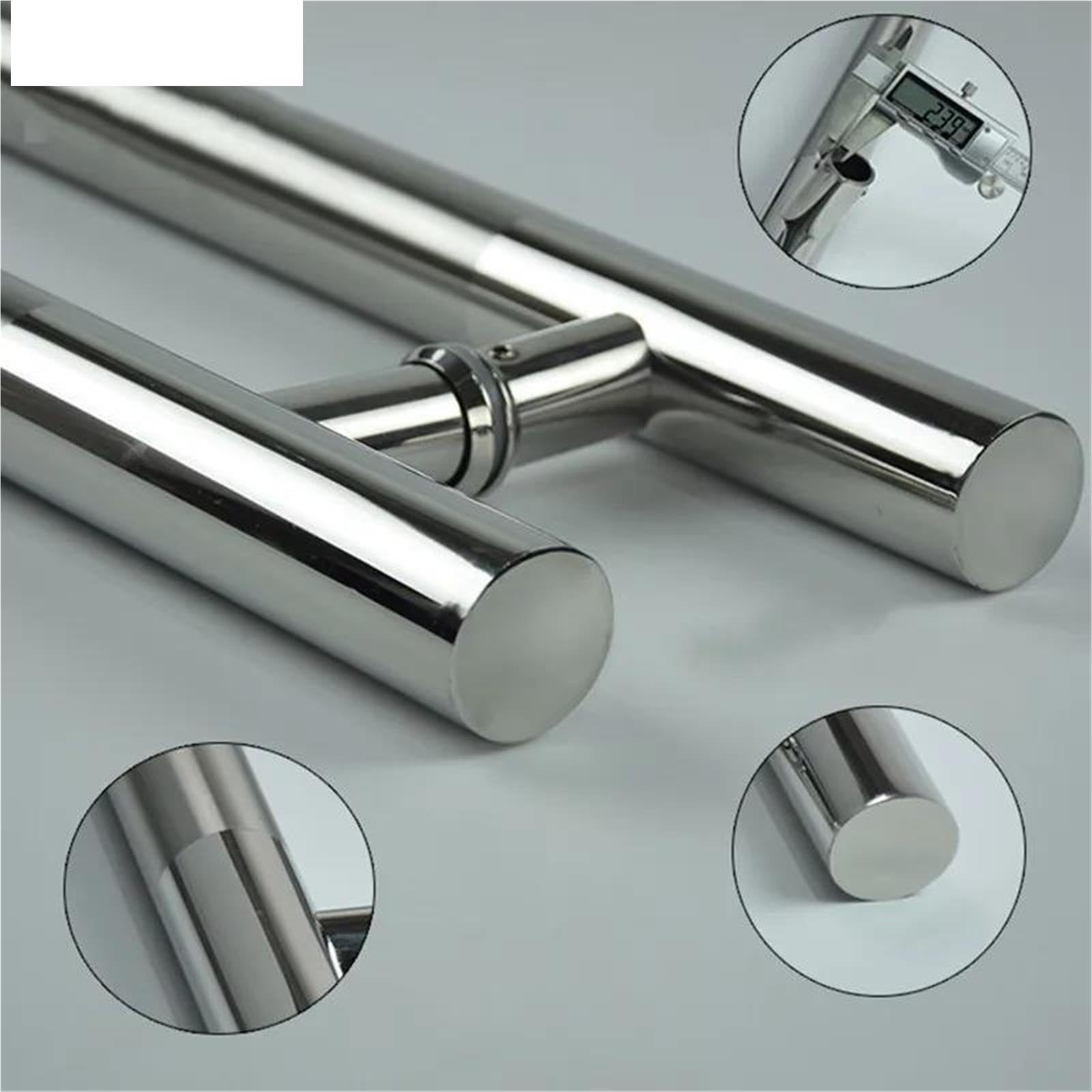 1 paio di maniglie for porte rotonde in vetro Per Porte in Vetro