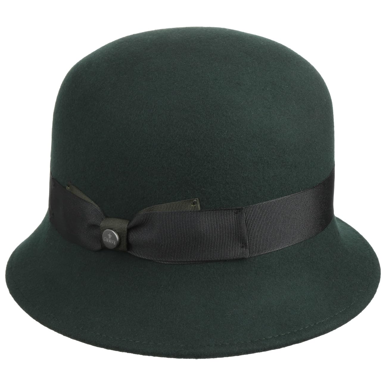 LIERYS Damen Glockenhut Aus Wolle - Eleganter Filzhut Für Herbst & Winter Made In Italy