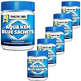 Thetford 6X Sanitärzusatz Campingtoiletten Aqua KEM Blue Sachets