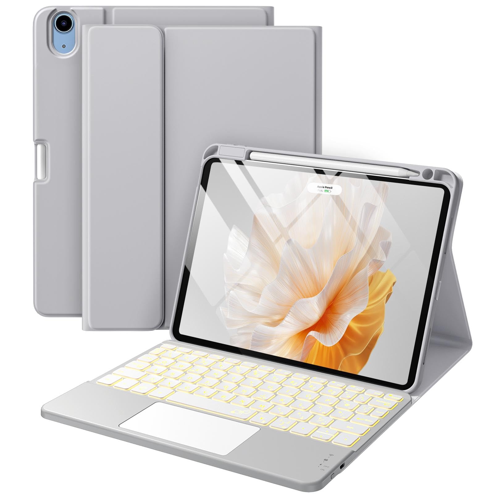 Amazon.co.jp: HETHOT【TELEC認証取得済み】iPad用 air キーボード付き