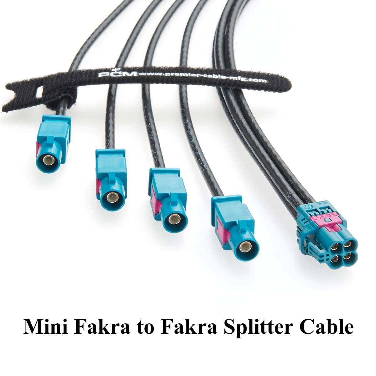 Rosenberger Koaxial-Verlängerungskabel 4-polig Mini FAKRA AMK12D-1M4Z5-Z auf FAKRA 59Z114-000Z GMSL2 FAKRA 1-4F-M (1m)