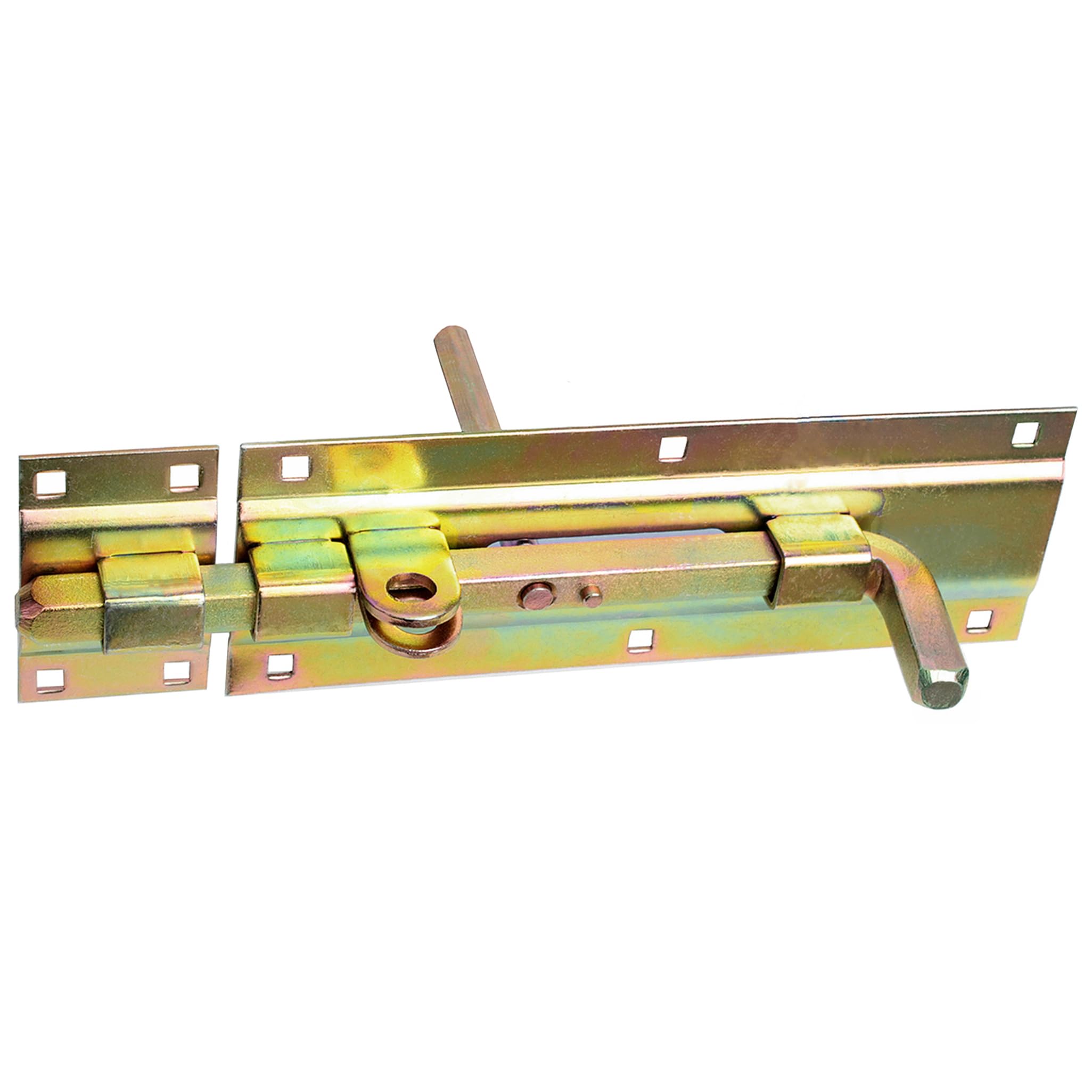Bolt Lock 230 Door Latch Gate Latch Both Sides Yellow Galvanized