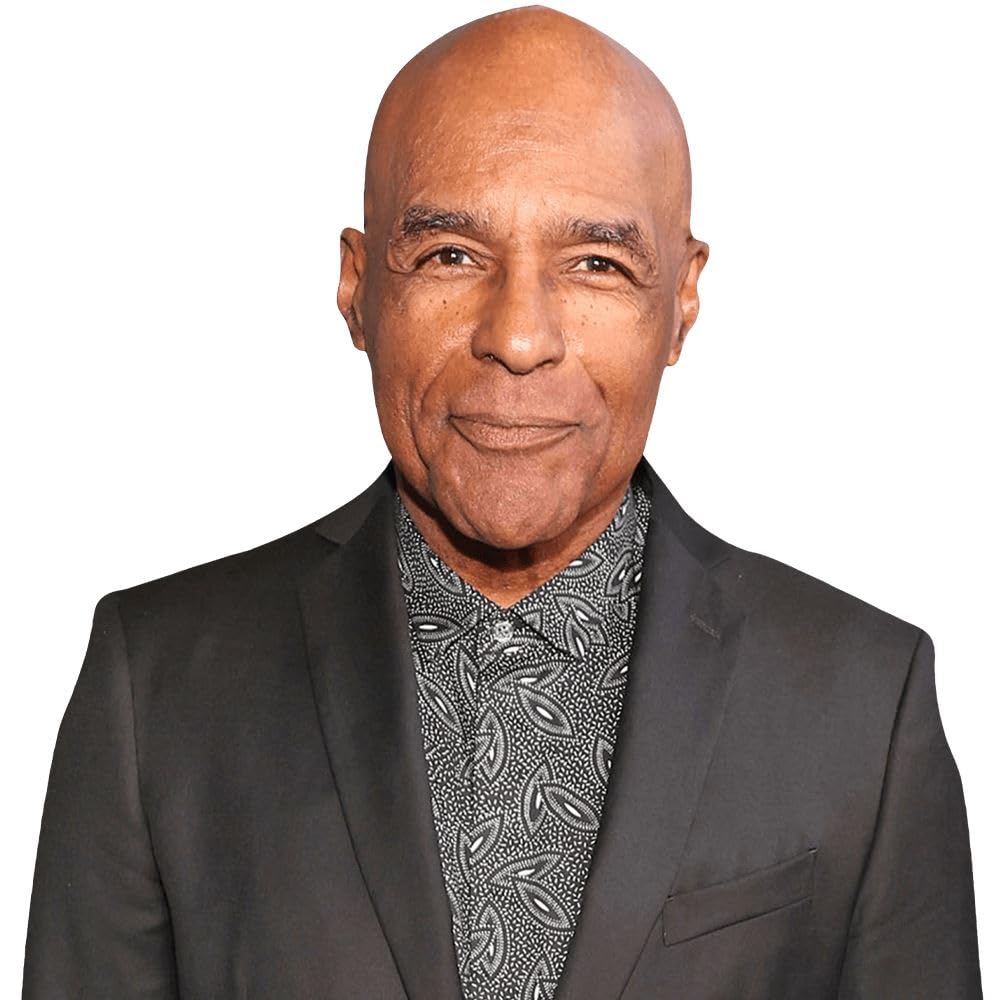 Michael Dorn (Black Blazer) Half Body Buddy Cutout