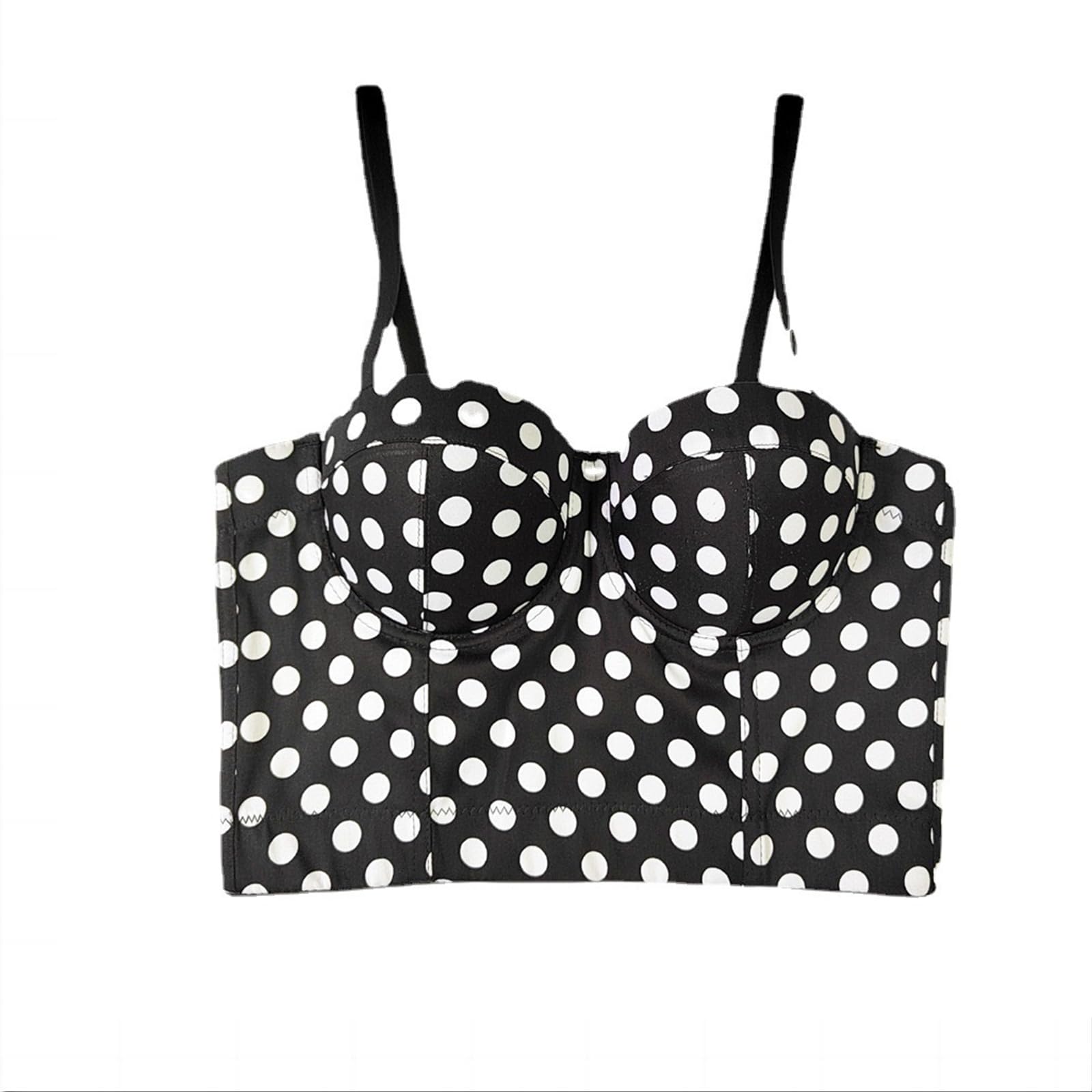 Canottiera Donna Cotone Summer Women Back Buckle Bustier Crop Corset Cami Top